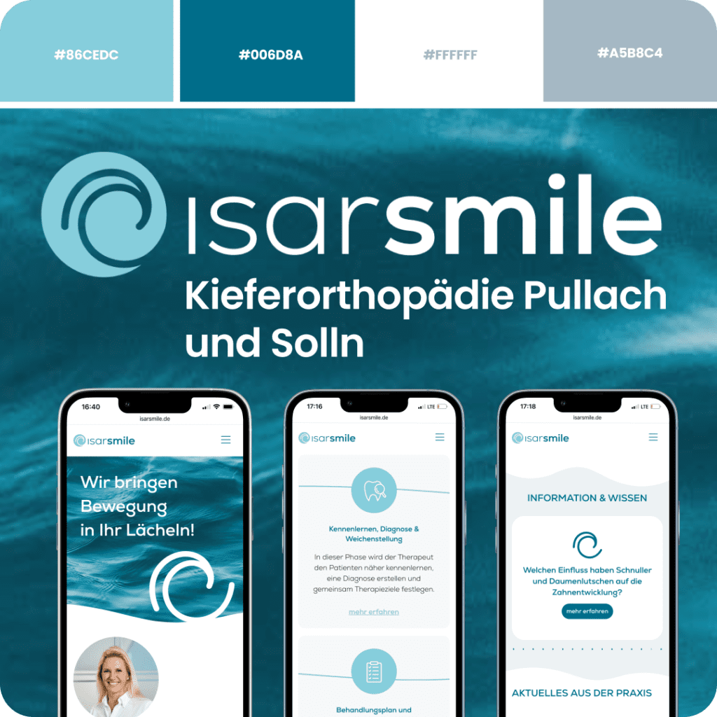 Neue Marke, Neue Website - Mockup